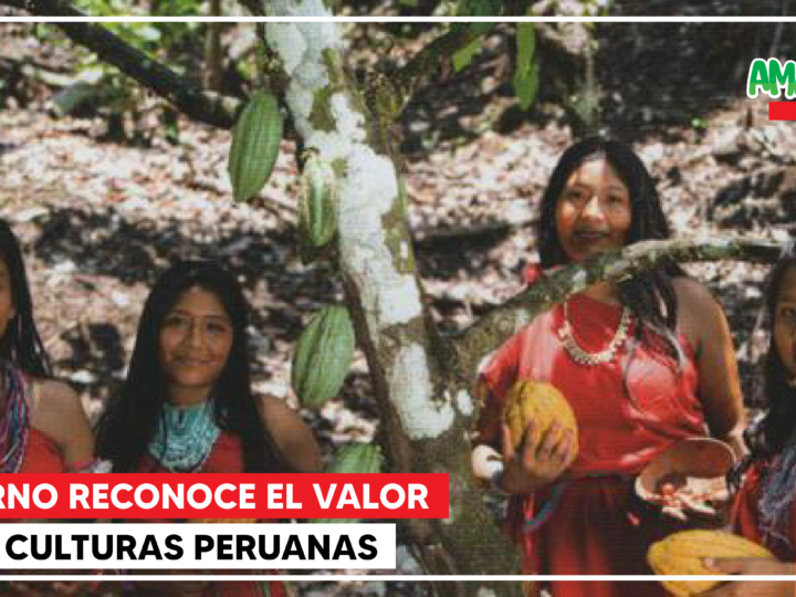 Gobierno reconoce el valor de las culturas peruanas